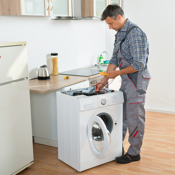 can you walk me through the steps of troubleshooting my washer issue in Auburn